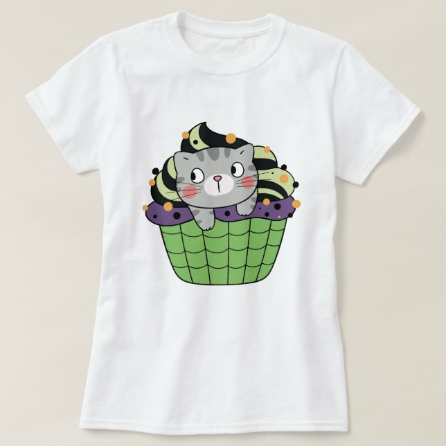 Cupcat T-Shirt (Design Front)