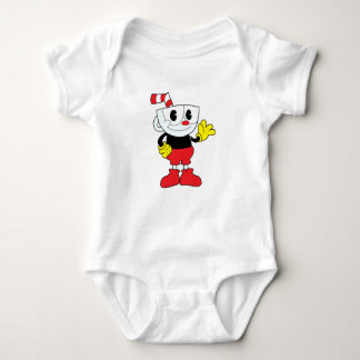 cuphead baby bodysuit