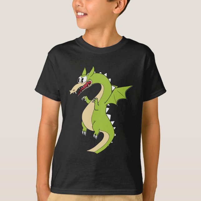 Cuphead Dragon (grim Matchstick) Sticker  T-Shirt (Front)