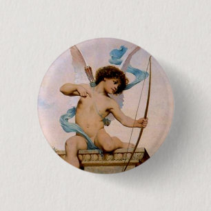 Cupid 3 Cm Round Badge
