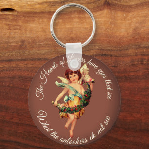 CUPID ANGEL KEYCHAIN INSPIRATIONAL ACCESSORY