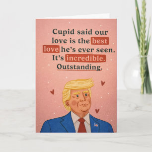 Cupid Approved Holiday Card