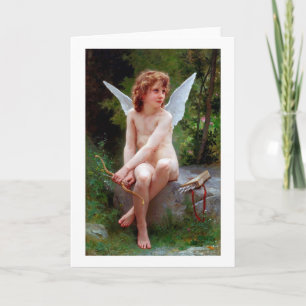 Cupid, Bouguereau Card