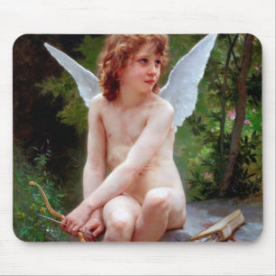 Cupid, Bouguereau Mouse Pad