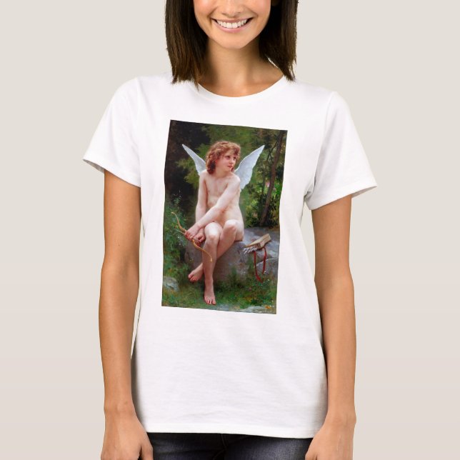 Cupid, Bouguereau T-Shirt (Front)