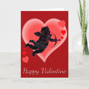 Cupid Cards Custom Valentines Greetings Card