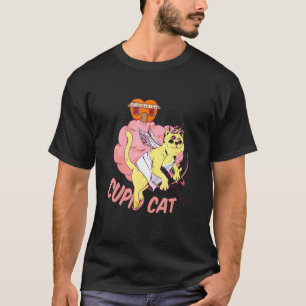 Cupid cat Valentines day cat T-Shirt