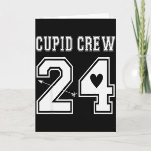 Cupid Crew 2024 Valentines Day Sports Jersey Style Card
