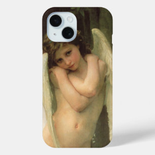Cupid (Cupidon) Angel Portrait by Bouguereau iPhone 15 Case
