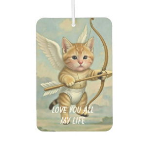 Cupid Cute Kitten Air Freshener