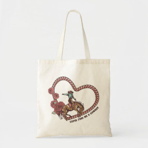 Cupid Find Me A Cowboy Tote Bag