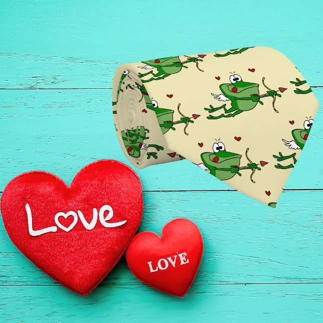 Cupid Frog Necktie for Men (Creator Uploaded)
