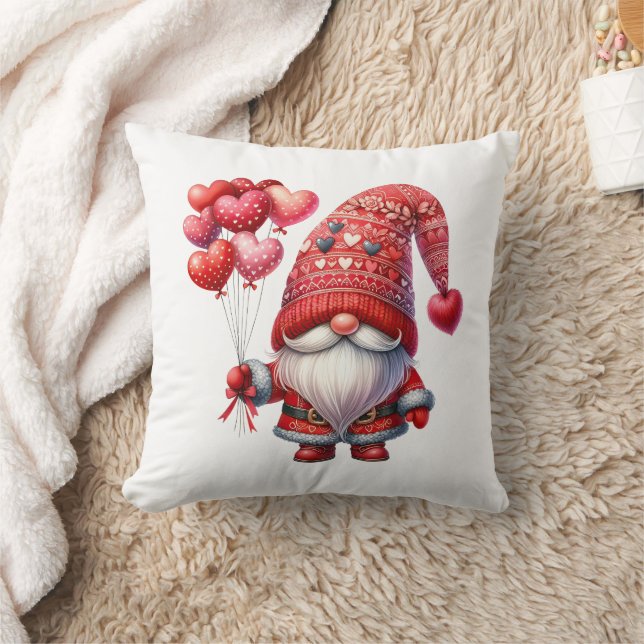 Cupid Gnome Valentine’s Day Cushion (Blanket)