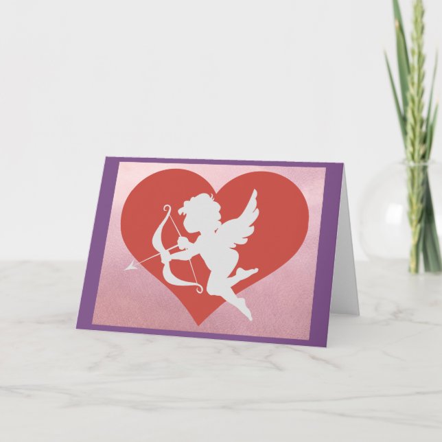 Cupid Greeting Card (Front)