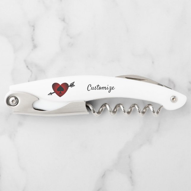 Cupid Heart Black Spade Thunder_Cove Corkscrew (Front)
