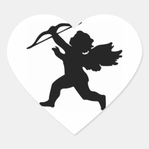 CUPID HEART STICKER