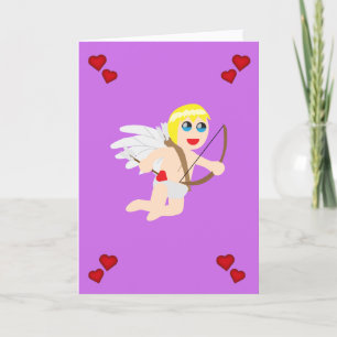 Cupid isn't Stupid, he has great taste Card