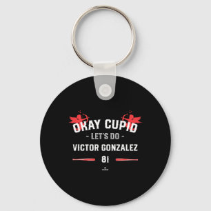 Cupid Let's Do Victor Gonzalez Funny Valentine Sel Key Ring
