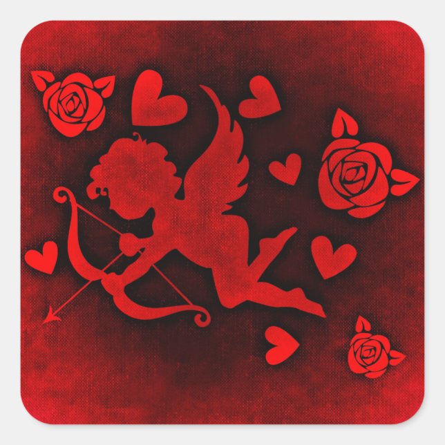 cupid love stickers (Front)