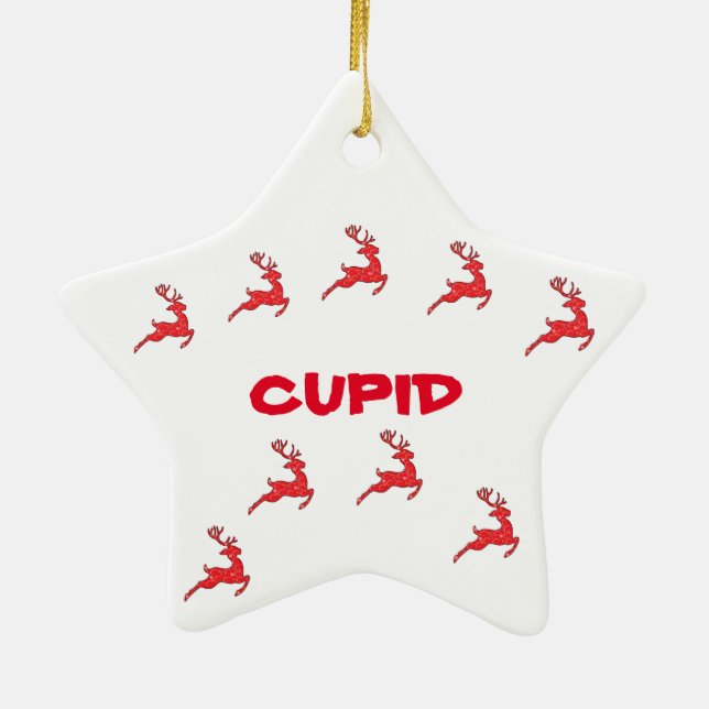CUPID - ORNAMENT (THE REINDEERS) (Back)