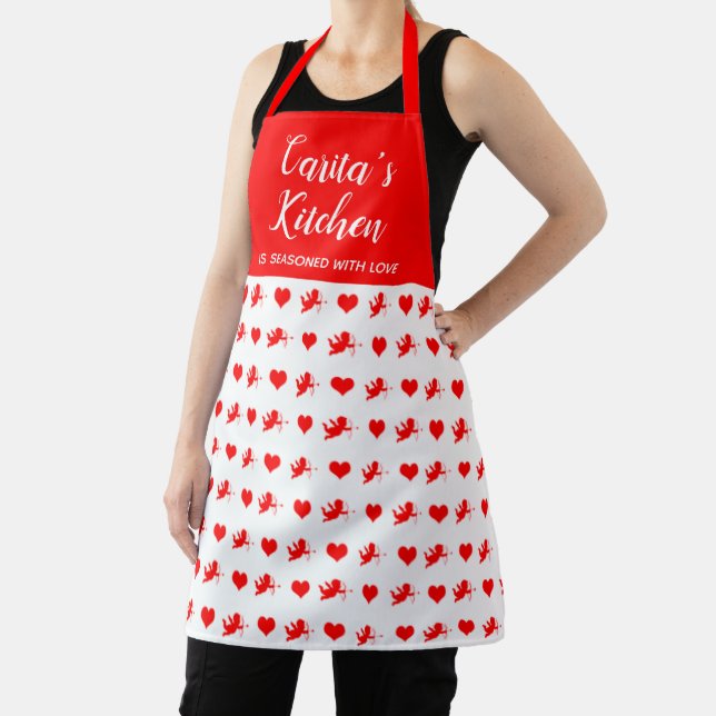 Cupid Personalised Apron (Insitu)