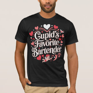 Cupid’s Favourite Bartender T-Shirt