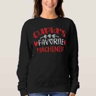 Cupid S Favourite Machinist Romance Couples Men Wo Sweatshirt