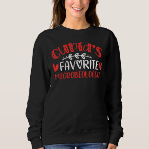 Cupid S Favourite Microbiologist Romance Couples M Sweatshirt