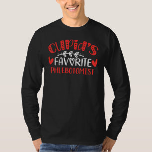 Cupid S Favourite Phlebotomist Romance Couples Men T-Shirt