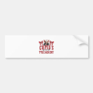 Cupid’s Favourite President Valentine Trump Bumper Sticker