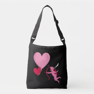 Cupid Shooting the Heart – Valentine’s Day Love De Crossbody Bag