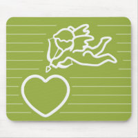 Cupid Strikes custom mousepad