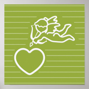 Cupid Strikes custom poster