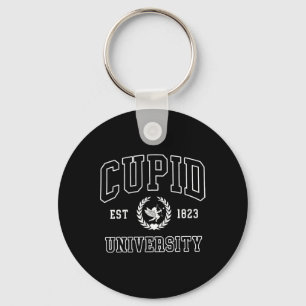 Cupid University Est 1823 Cute Valentine's Day Lov Key Ring