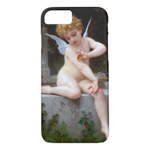 Cupid with a Butterfly, Bouguereau Case-Mate iPhone Case
