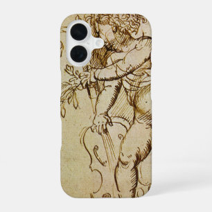 Cupid with a Violin by Domenico Campagnola iPhone 16 Case