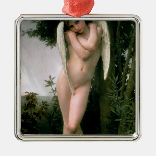 Cupidon, 1891 metal tree decoration (Front)