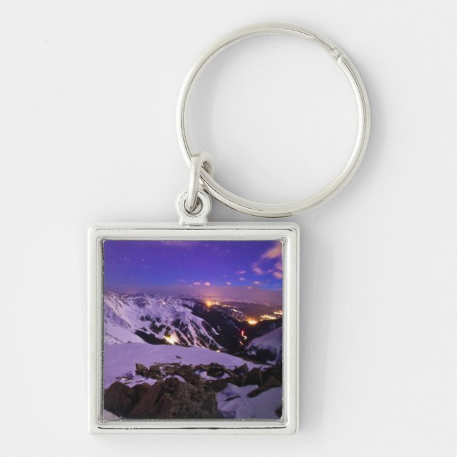 Cupid's Celestial View Key Ring (Front)