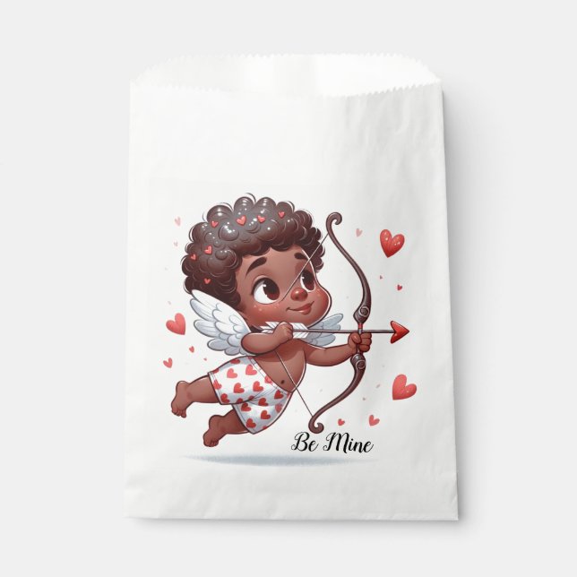 Cupid's Charm Customise Birthday Party   Favour Bags (Front)