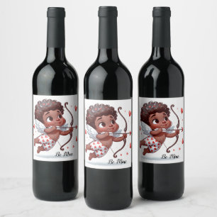 Cupid's Charm Customise Birthday Party Wine Label