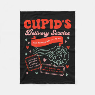 Cupid's Delivery Service Labour And Delivery Nurse Fleece Blanket