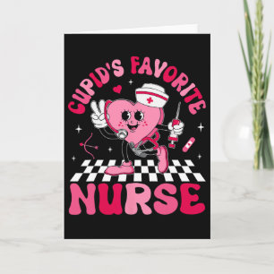 Cupids Favorite Nurse Valentine Candy Heart Nurse Card