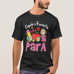 Cupid's Favorite Para Apple Cute Cupid Valentine's T-Shirt