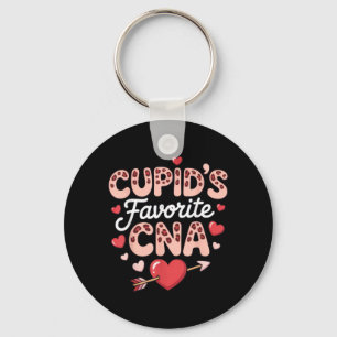 Cupids Favourite Cna Funny Nurse Valentines Day Key Ring
