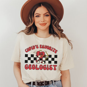 Cupid's Favourite Geologist Valentine's Day Geolog T-Shirt