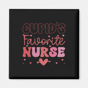 Cupid's Favourite Nurse Valentines Day Valentine E Magnet