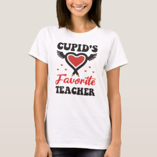 Cupid's Favourite Teacher, Valentine's Day teacher T-Shirt