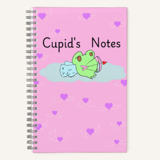 Cupid's notes notebook