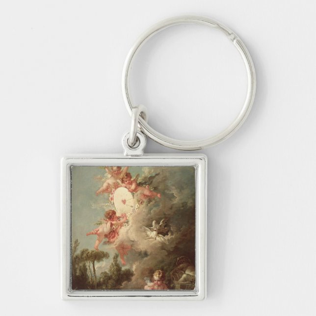 Cupid's Target, from 'Les Amours des Dieux' Key Ring (Front)