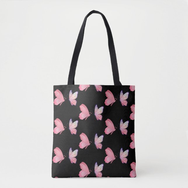 Cuple Butterflies  Tote Bag (Front)